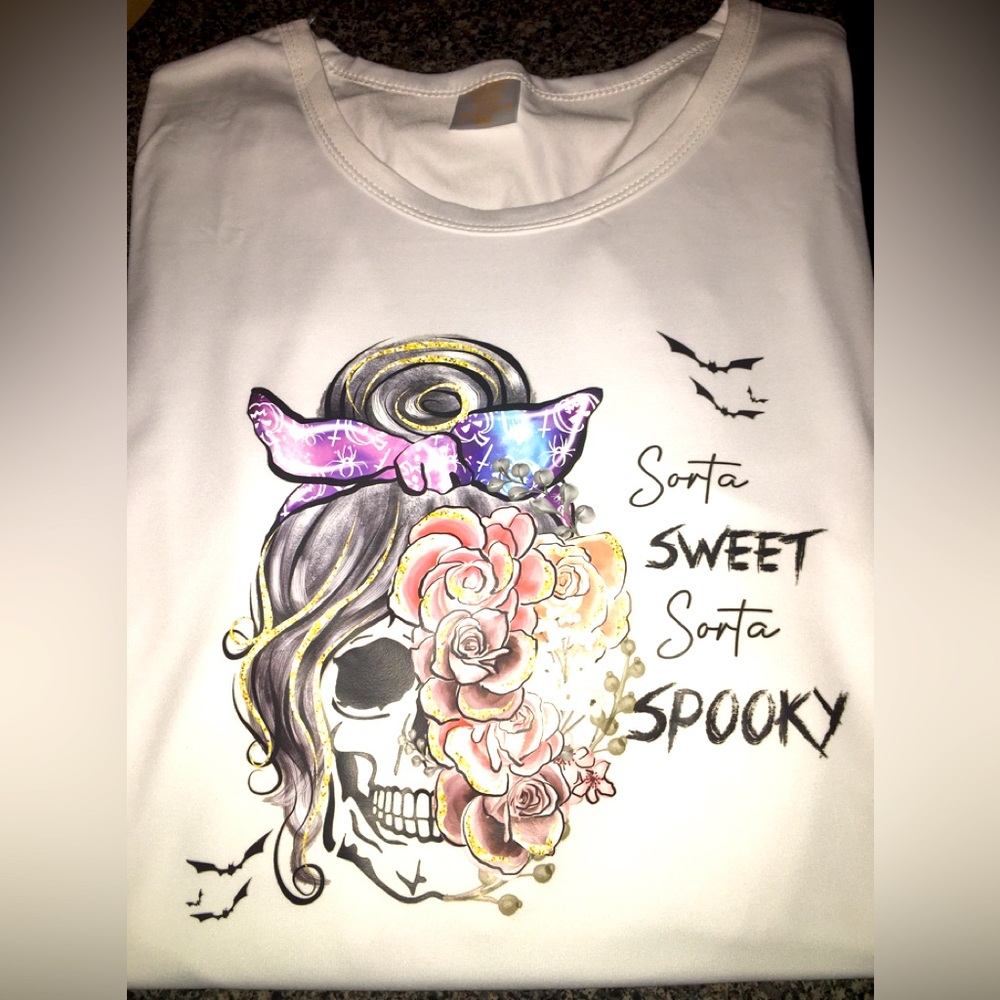 New Halloween Skull T-Shirt